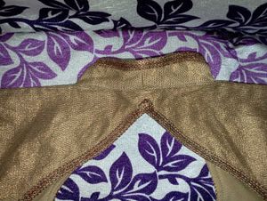 Golden Beautiful Design Like Wedding Blouse