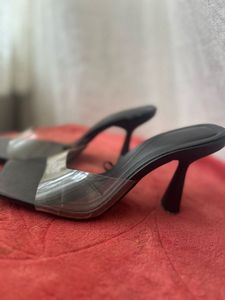 Clear Strap Heels