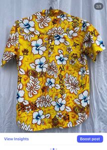 Vintage Floral Hawaiian Shirt