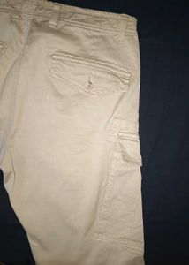 Replay Beige Cargo Pants