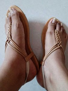 Elegant Brown Flats