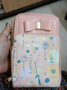 Cute Floral Print Wallet