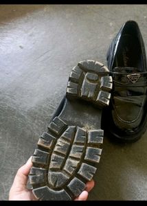 Chic Black Loafer only 1 time wear