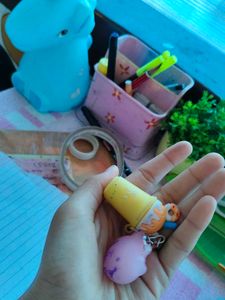 Cute Drink Keychain