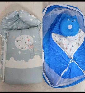 (2 Set Combo) Baby Sleeping Bag And Net