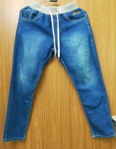 Casual Denim Joggers