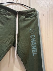 Stylish Green Track Pants