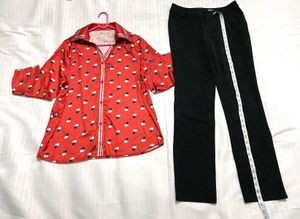 Co-ord Top With Pant Bust 38/40 W-30-32