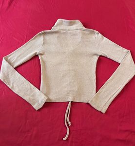 Trendyol Drawstring Full Sleeves Top