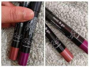 💜🤎Combo Of Plum Twist &amp; Go Matte Lipsticks