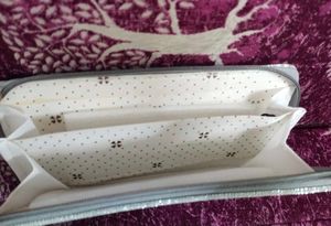 Silver Shimmer Clutch