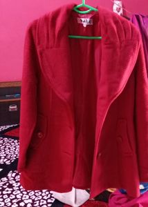 Red Colour Coat