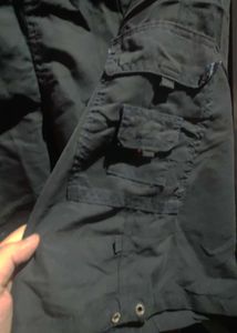 Classic Black Cargo Shorts