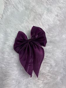 Purple Shimmer Hair Bow🎀