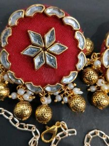 Handmade kundan Jewellery Set
