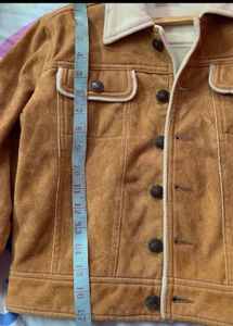 Girls Beige Fur Jacket