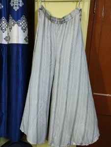 Black And White Thin Striped pallazo