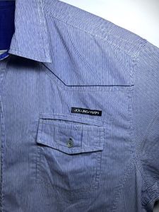 Jack &amp; Jones CORE Striped Utility Shirt