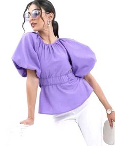 Purple Colour Beautiful Dress 💜💜