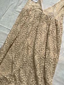 Beige Dress