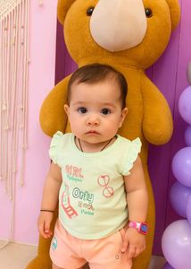 Baby Girl Tshirt Short Set