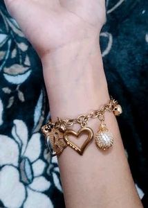 Heart Charm Bracelet
