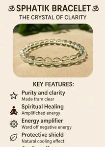 Sphatik Crystal Bracelet