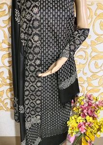 Hand Block Print Suit