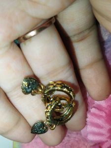 Heart Drop Earrings