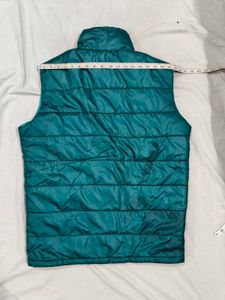 Zovi Teal Green Puffer Vest