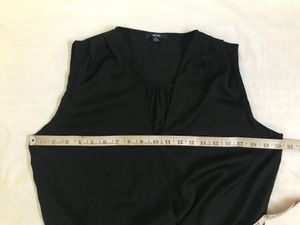 Black Bodysuit Top Fits S-M