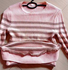 WOMAN CUTE FITTED  SWEATER