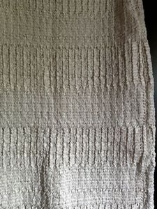 🦢ZARA Textured White Knit Skirt🤍