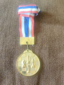 Champion Gold Medal For Chess ♟️♟️