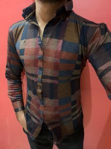 Multi Colour Checks Shirt For Men