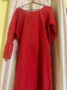 Red Kurta
