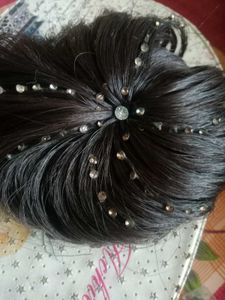 Grab Fast 😁 Sparkling Hair Bun