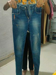 Ruff Navy Blue Jeans 13- 15 Years Old Boys