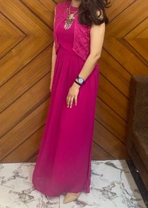 Pink Long Dress