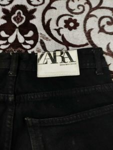 Black Cargo Jeans