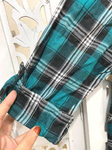 Imported Flannel Plaid Shirt C