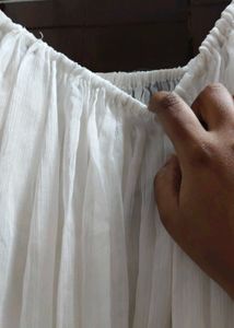 Chic White Off-Shoulder Top