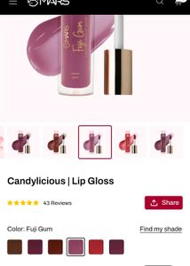 Mars Fuji Gum Lip Gloss