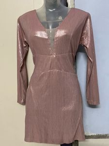 Pintrest Silk Shimmering Party Dress