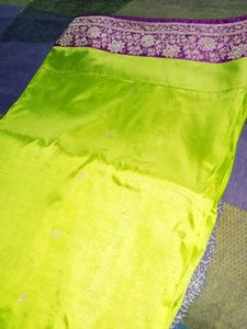 Women&#39;s Satin Silk Saree