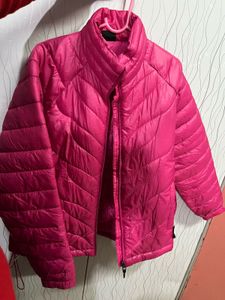 Medium Size Pink Puffer Jacket