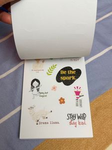 Factor Notes Happy Sticker Book