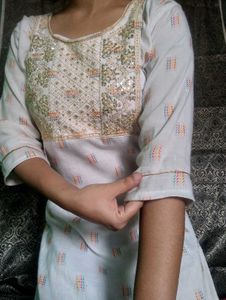 Embroidered Indian Kurti