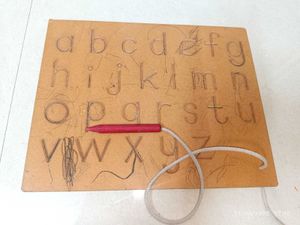 Wooden Small Letter Tracing