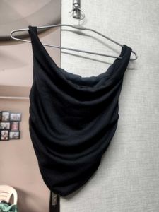Chic Black Halter Top